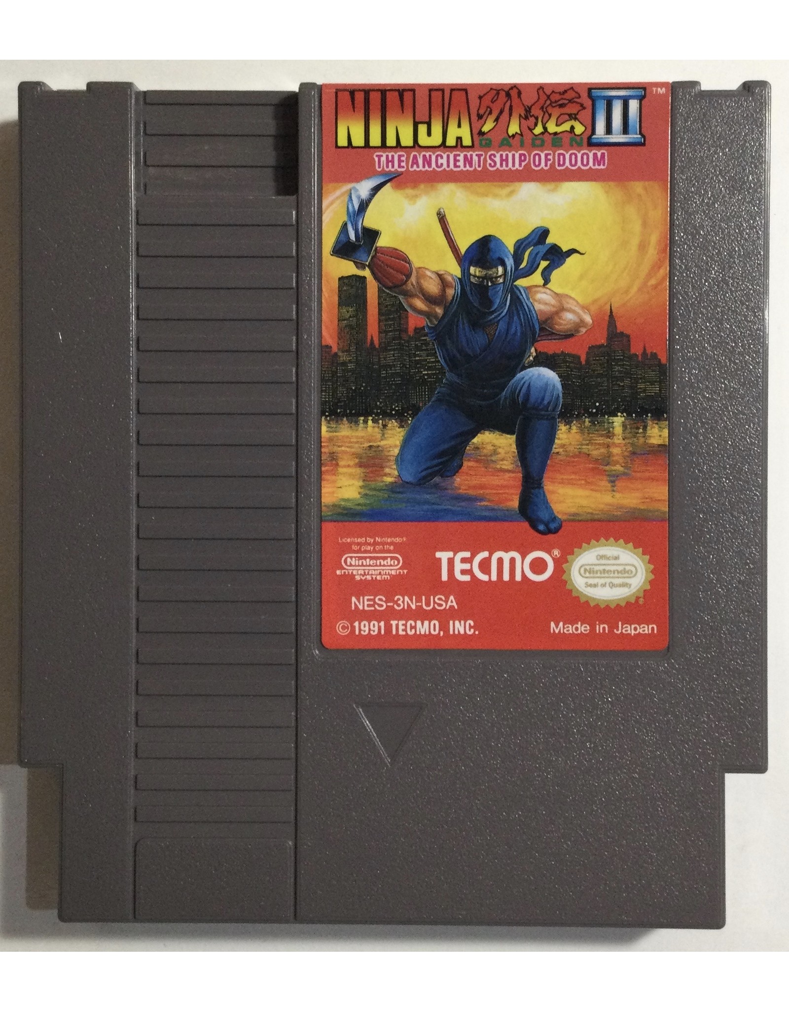 TECMO Ninja III The Ancient Ship of Doom for Nintendo Entertainment System (NES)