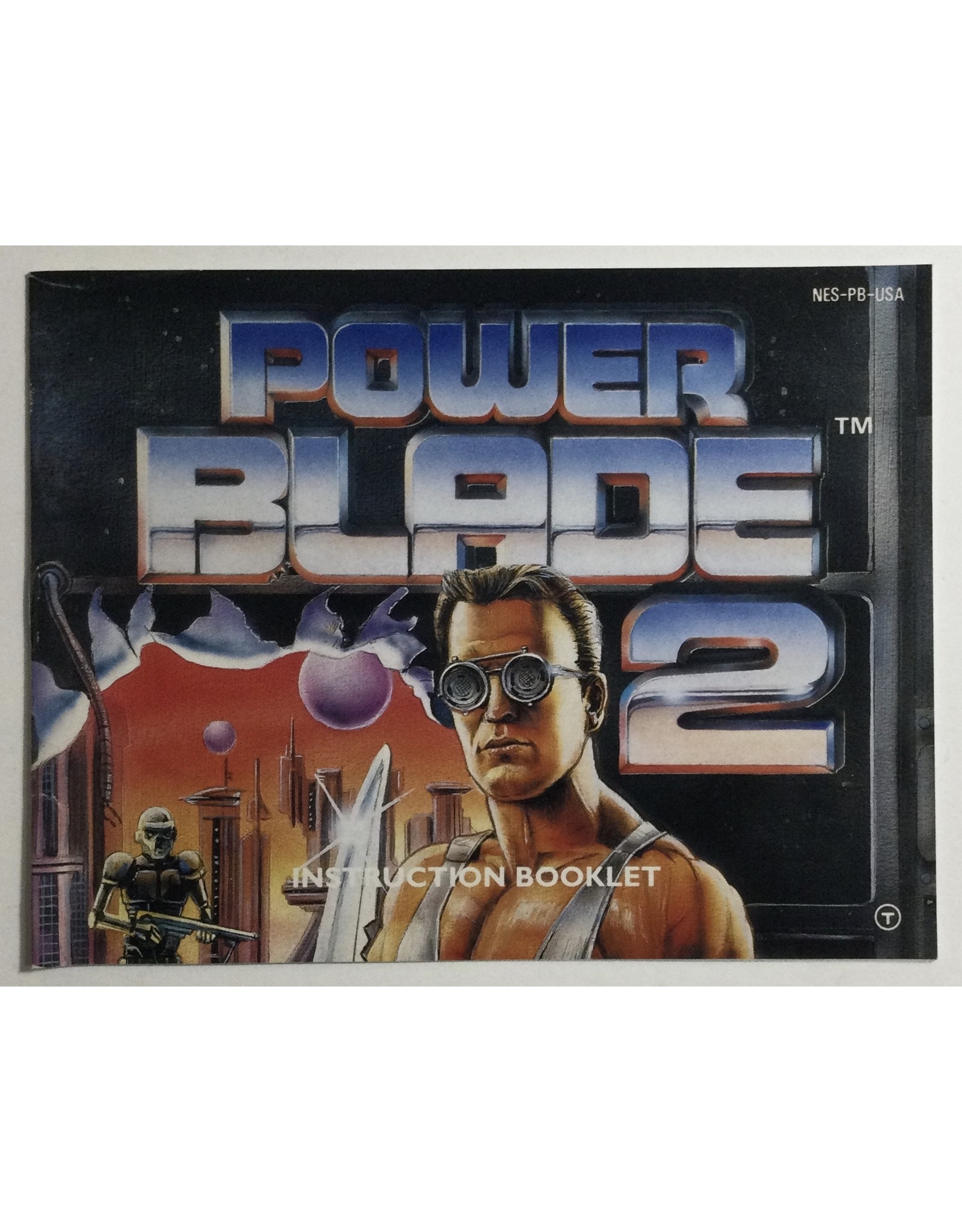 TAITO Power Blade 2 for Nintendo Entertainment System (NES) - CIB