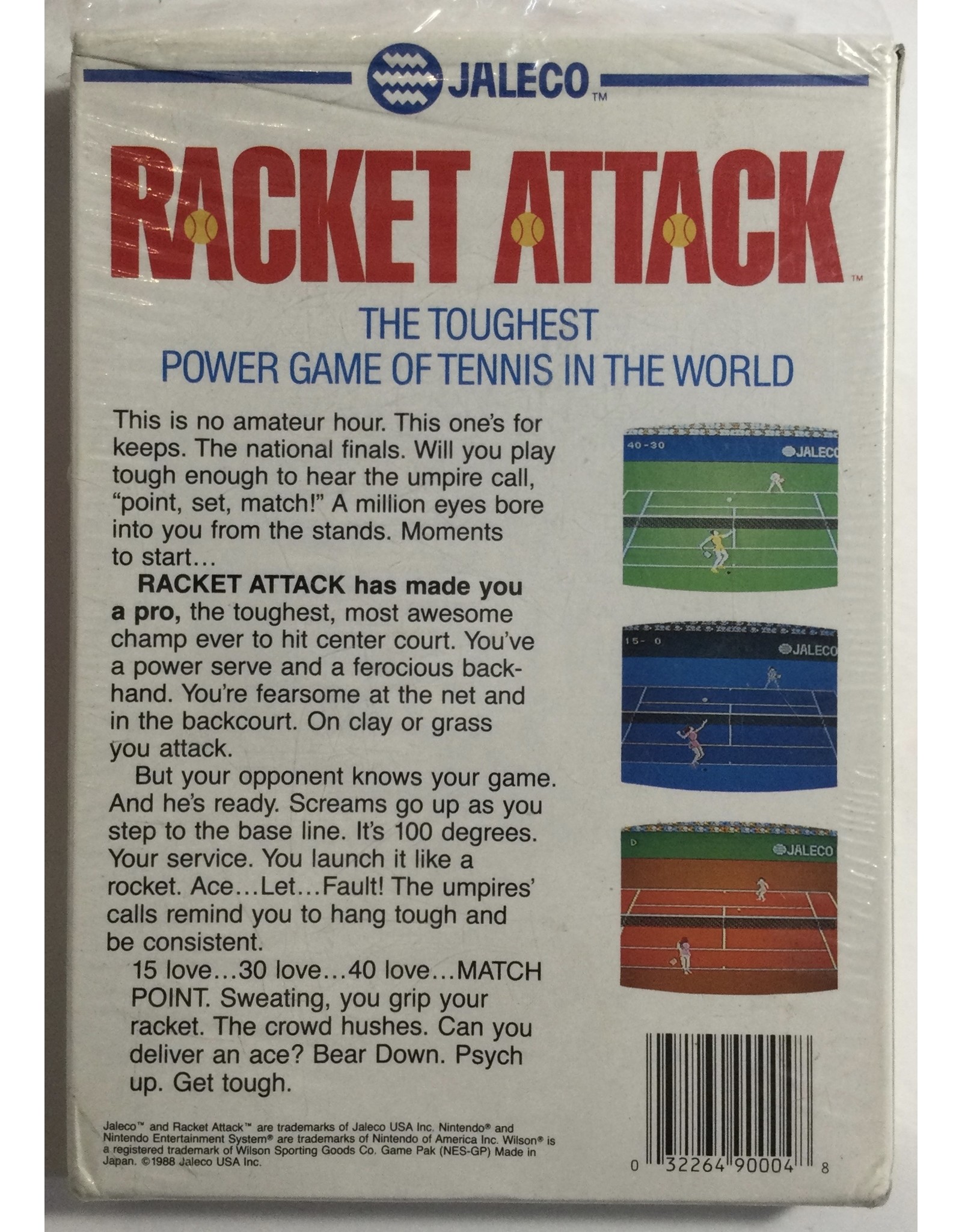 JALECO Racket Attack for Nintendo Entertainment System (NES)