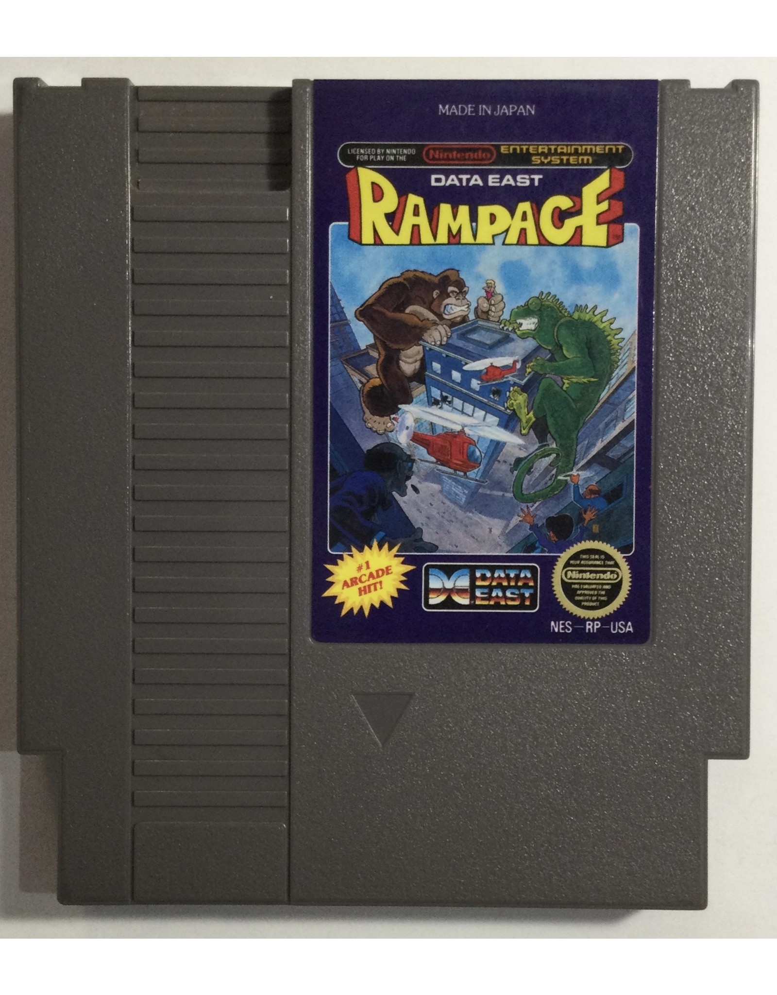 DATA EAST Rampage for Nintendo Entertainment System (NES) - CIB