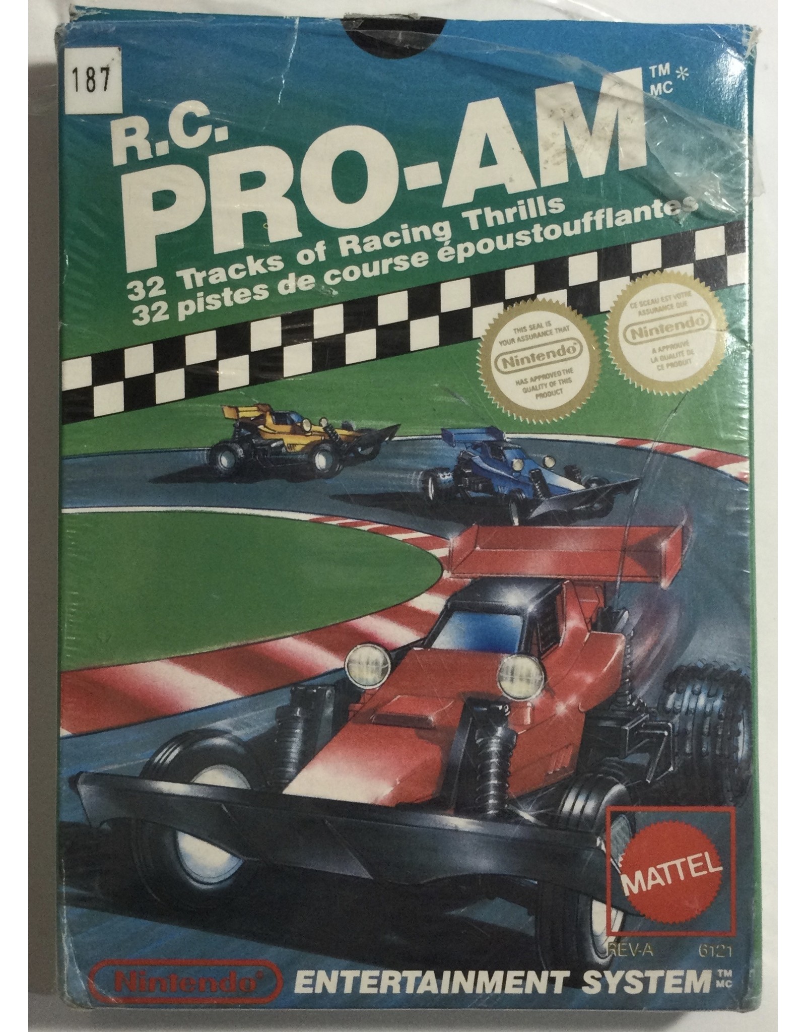 Mattel R.C. Pro-Am for Nintendo Entertainment System (NES)