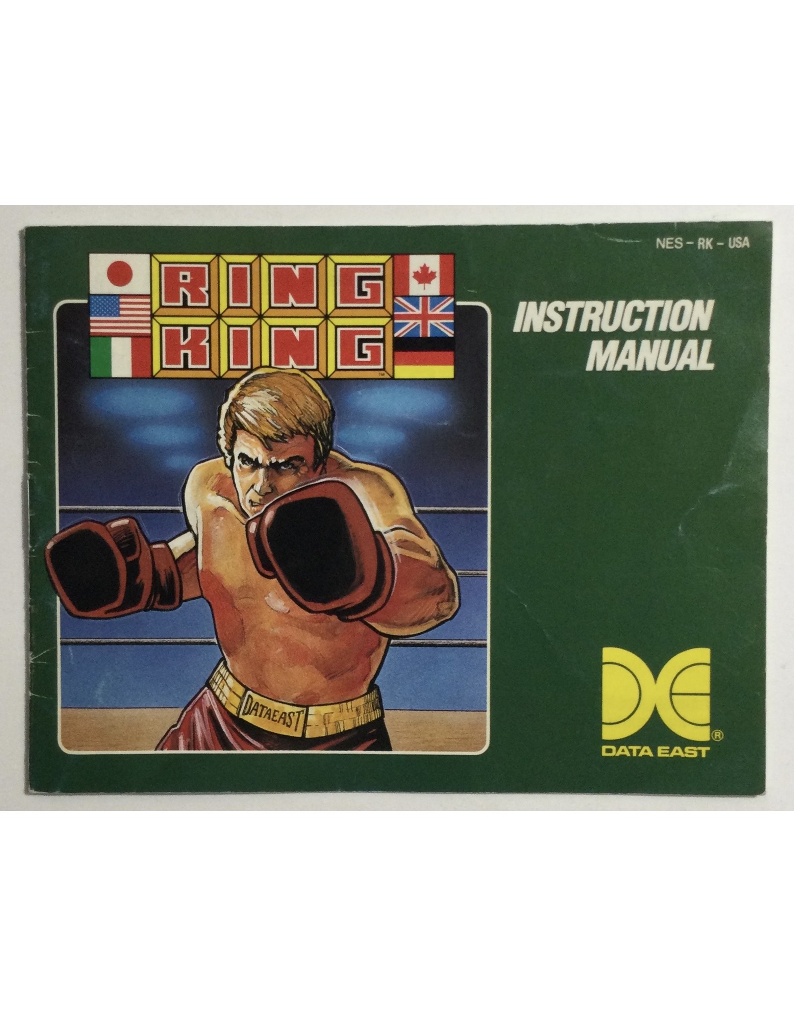 DATA EAST Ring King for Nintendo Entertainment System (NES)