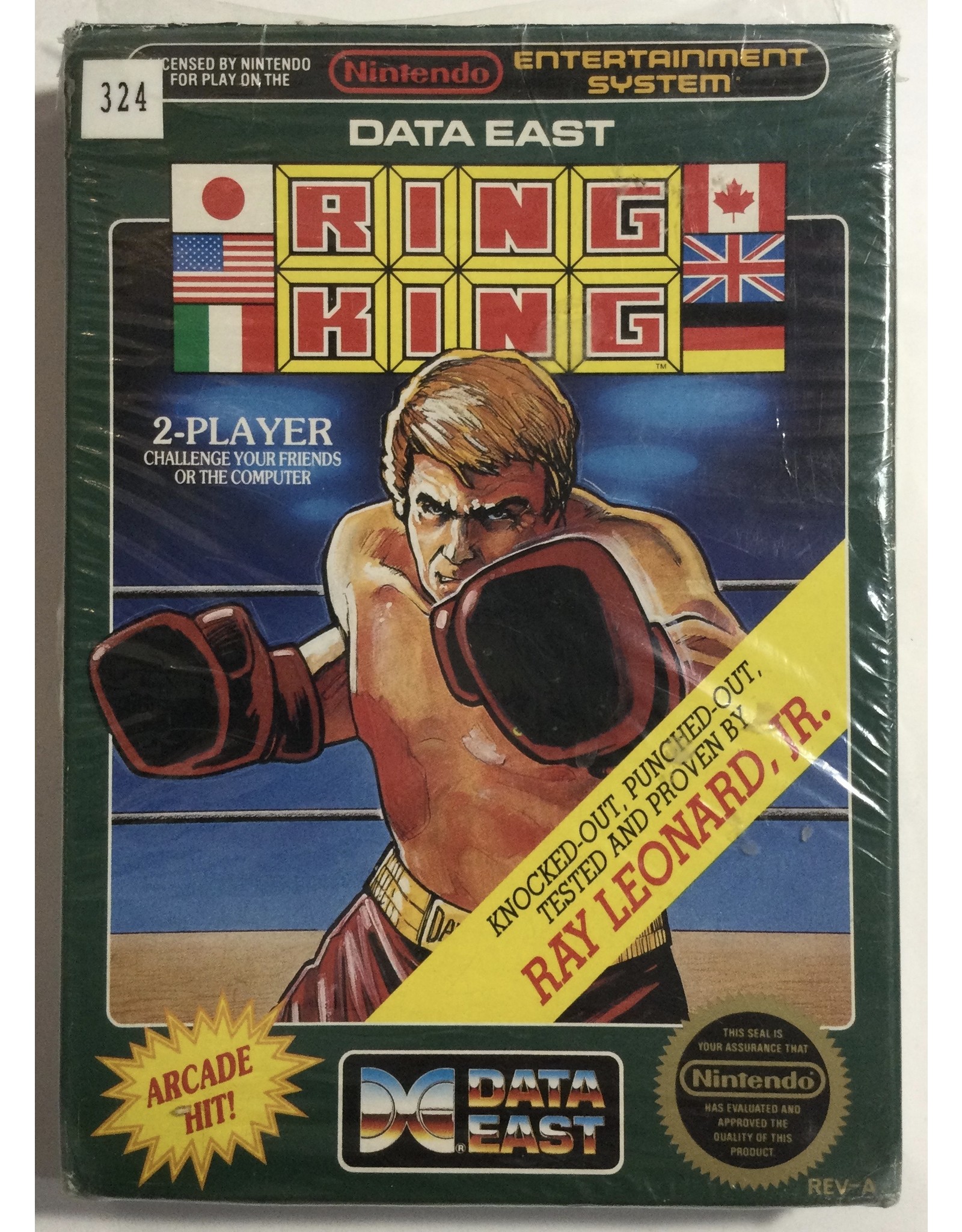 DATA EAST Ring King for Nintendo Entertainment System (NES)