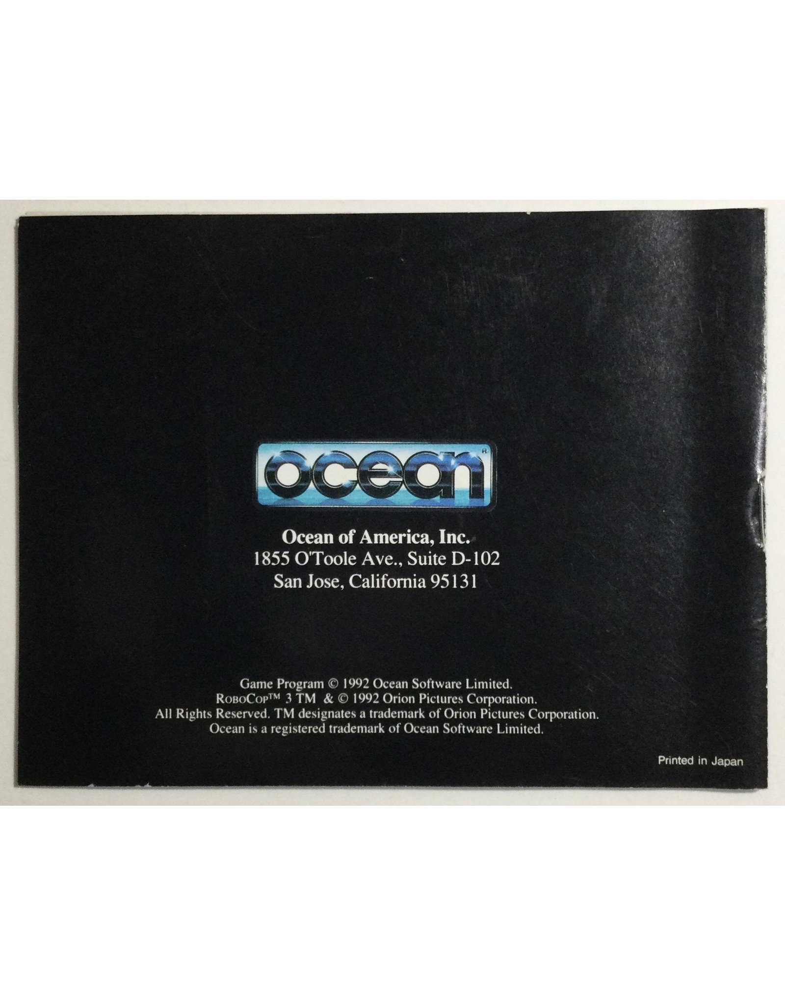 Ocean Robocop 3 for Nintendo Entertainment System (NES) - CIB