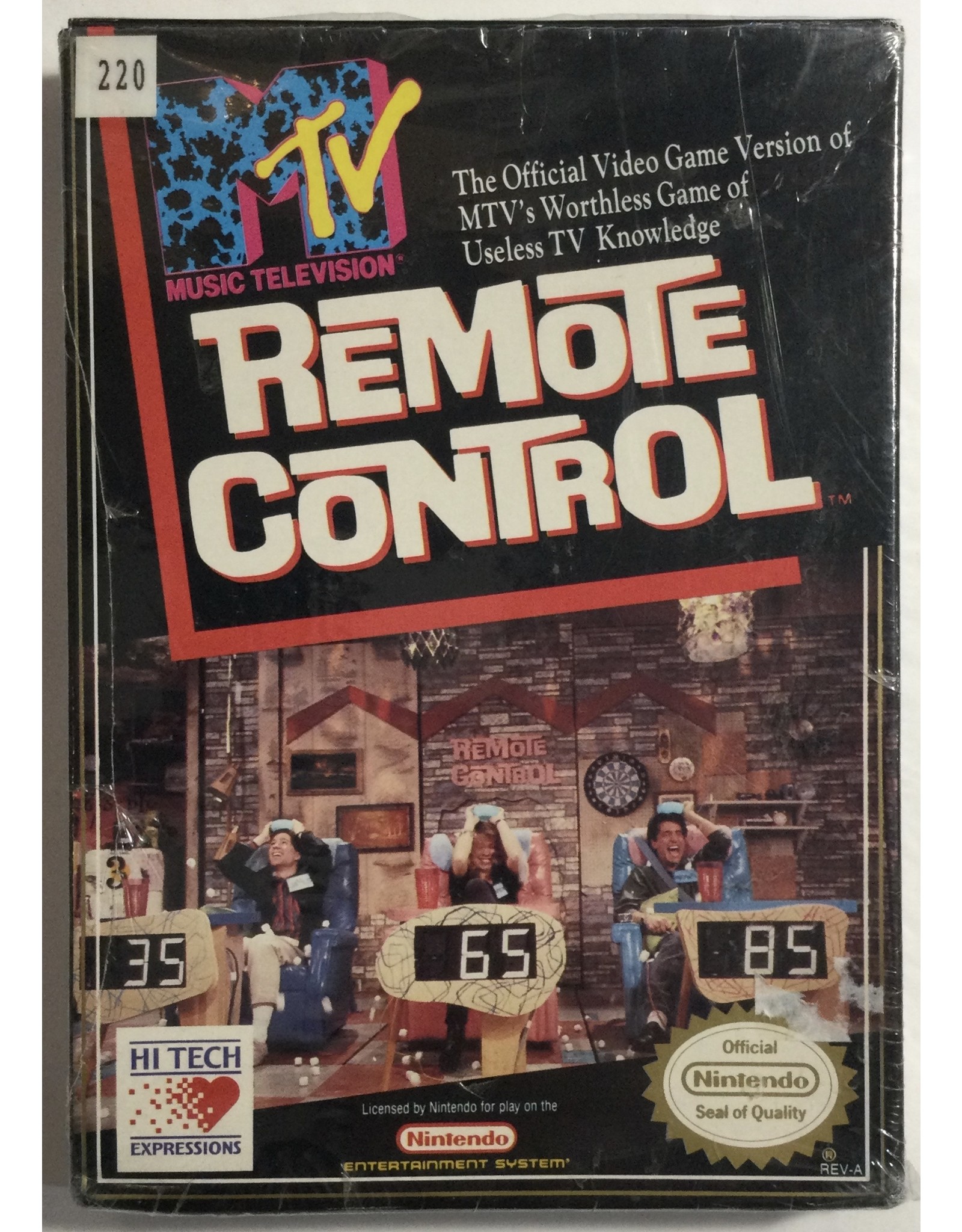 HI TECH EXPRESSIONS MTV Remote Control for Nintendo Entertainment System (NES)