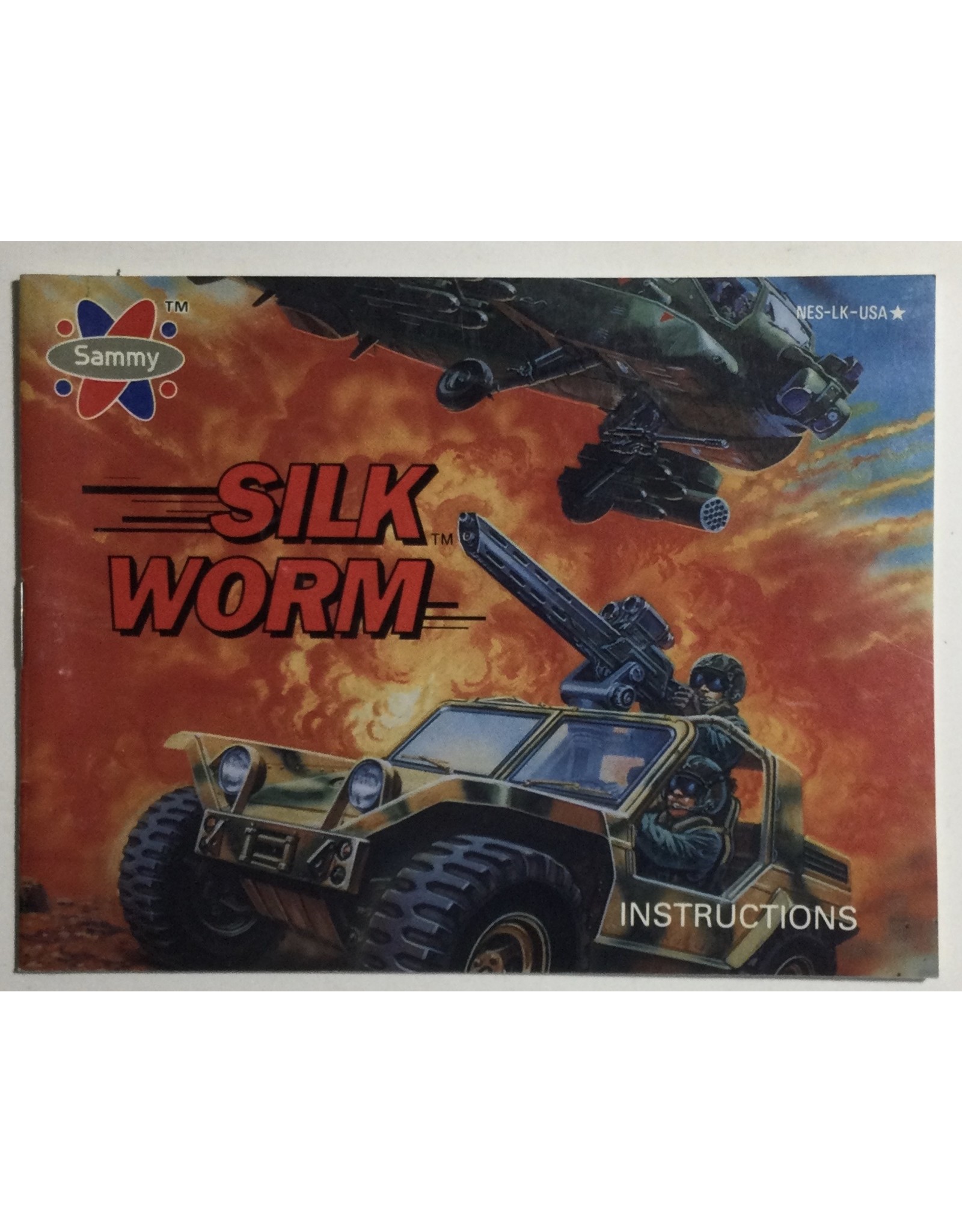 Sammy Silk Worm for Nintendo Entertainment System (NES) - CIB