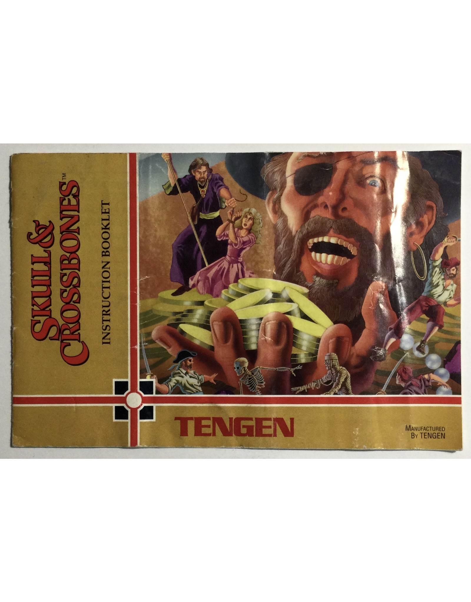 TENGEN Skull and Crossbones for Nintendo Entertainment System (NES) - CIB