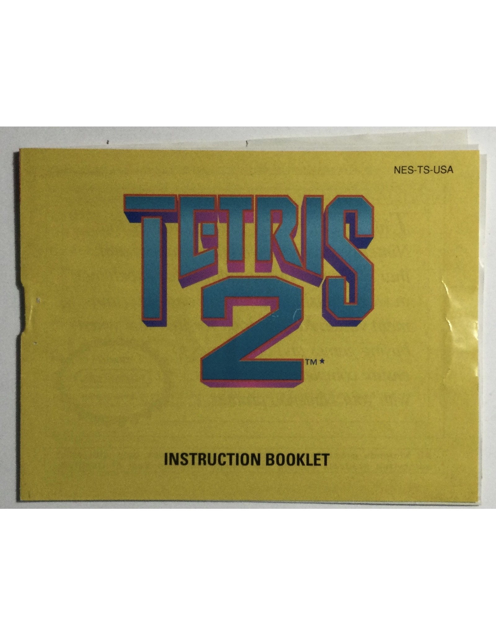 Nintendo Tetris 2 for Nintendo Entertainment System (NES)