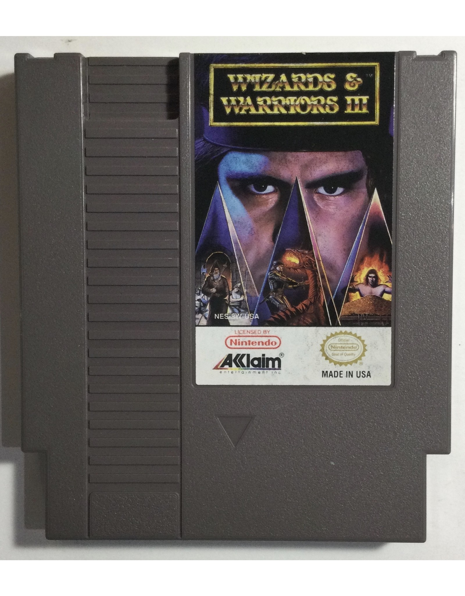 ACCLAIM Wizards and Warriors 3 for Nintendo Entertainment System (NES)