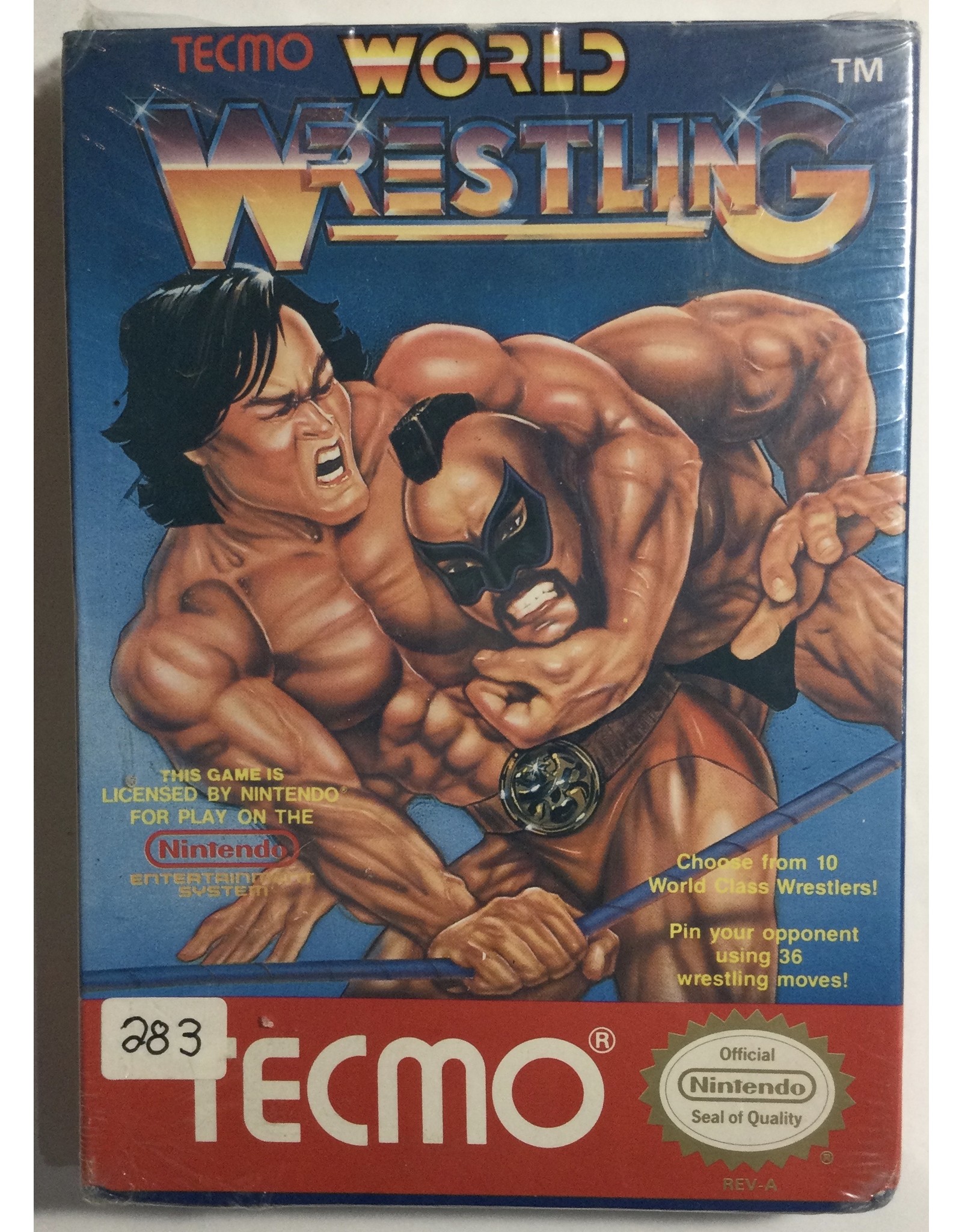 TECMO World Wrestling for Nintendo Entertainment System (NES)