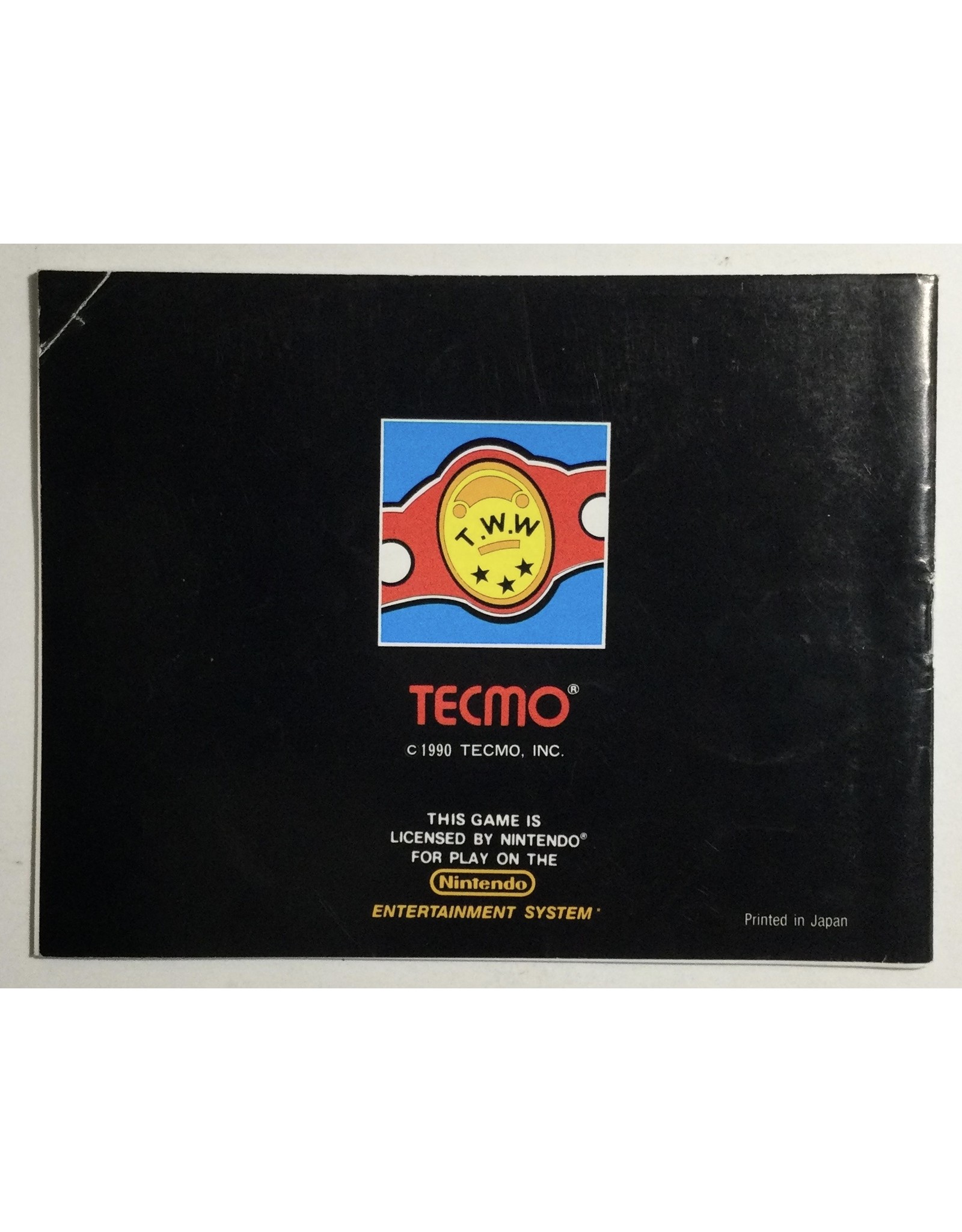 TECMO World Wrestling for Nintendo Entertainment System (NES)