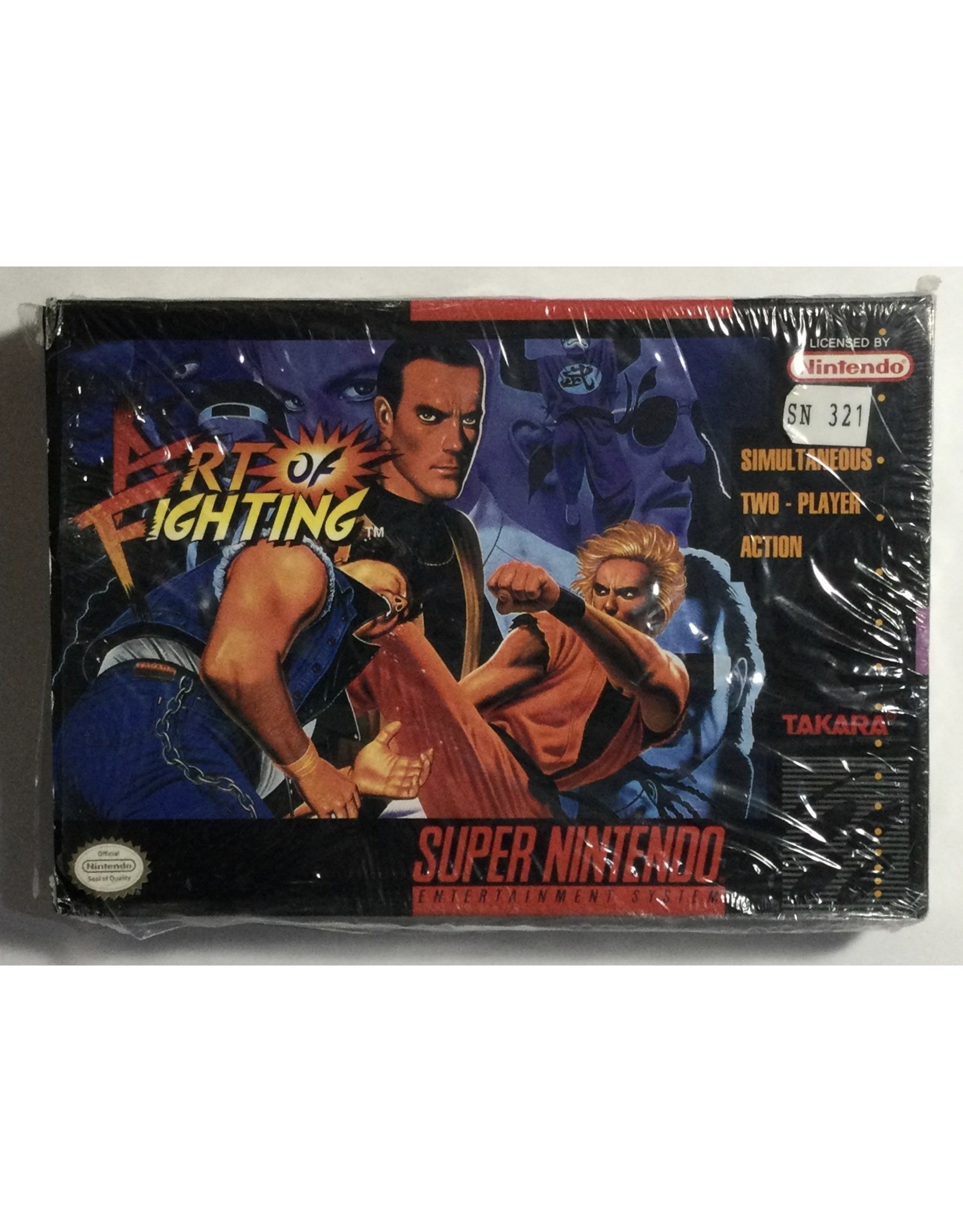 TAKARA Art of Fighting Super Nintendo Entertainment System (SNES) - CIB