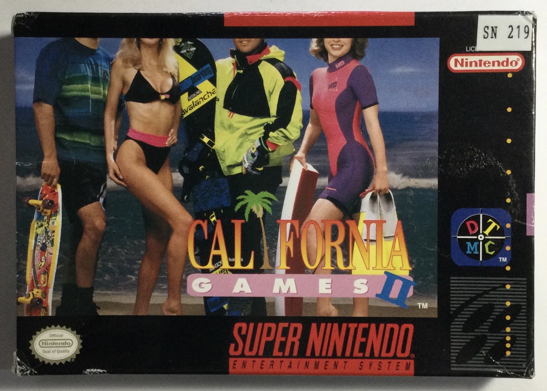 California Games 2 Super Nintendo Snes, Completo