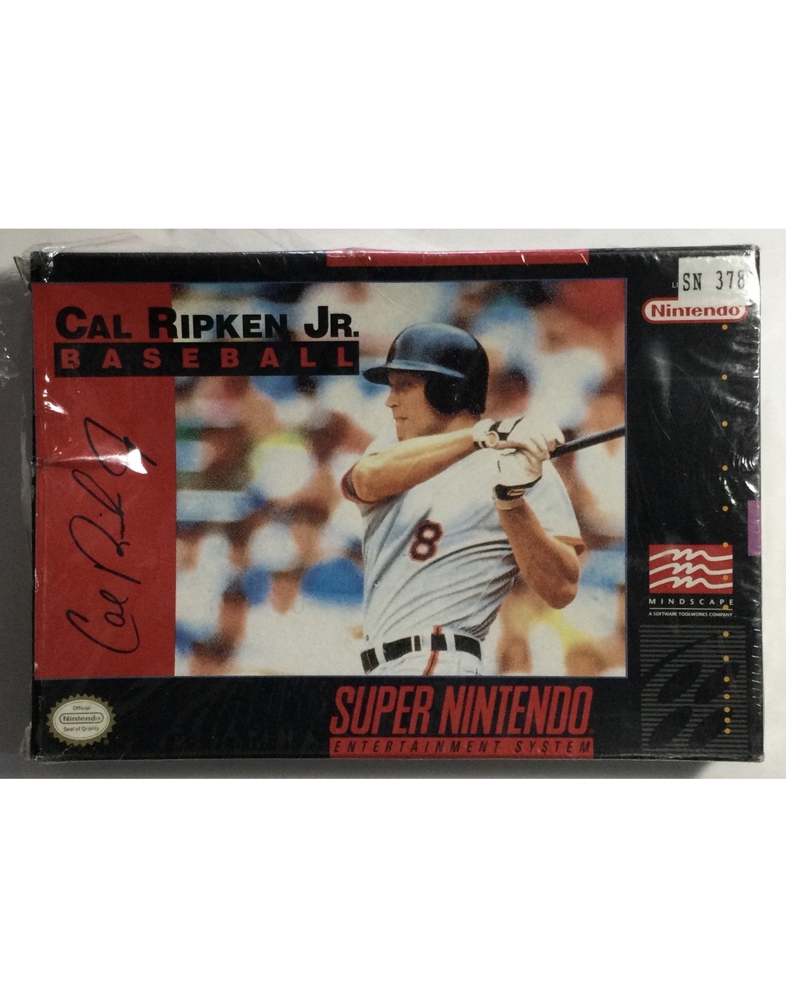 MINDSCAPE INC. Cal Ripken Jr. Baseball for Super Nintendo Entertainment System (SNES)