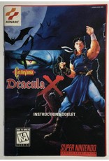 KONAMI Castlevania Dracula X for Super Nintendo Entertainment System (SNES) - CIB
