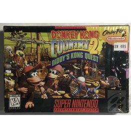 Nintendo Donkey Kong Country 2: Diddy's Kong Quest for Super Nintendo Entertainment System (SNES) -CIB