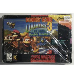 Nintendo Donkey Kong 3 Dixie Kong's Double Trouble! for Super Nintendo Entertainment System (SNES) - CIB