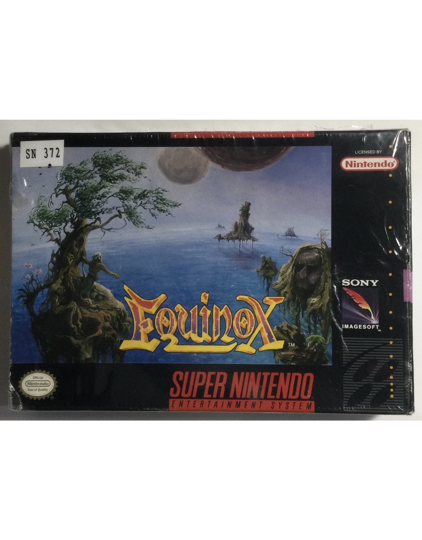 SONY IMAGESOFT Equinox for Super Nintendo Entertainment System (SNES)