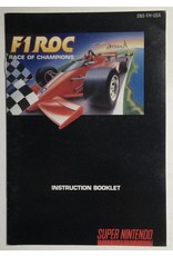 SETA F1 ROC Race of Champions for Super Nintendo Entertainment System (SNES)