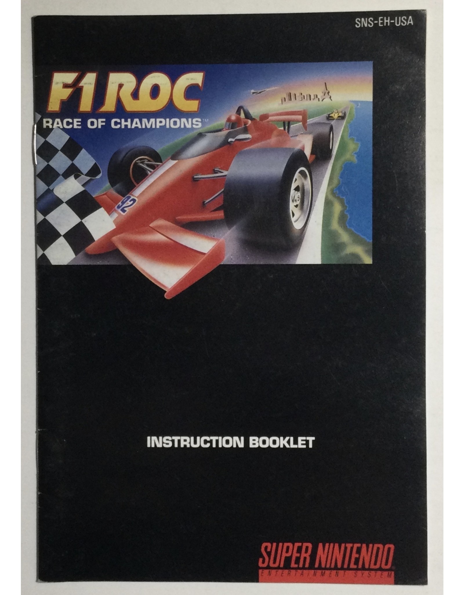 SETA F1 ROC Race of Champions for Super Nintendo Entertainment System (SNES)