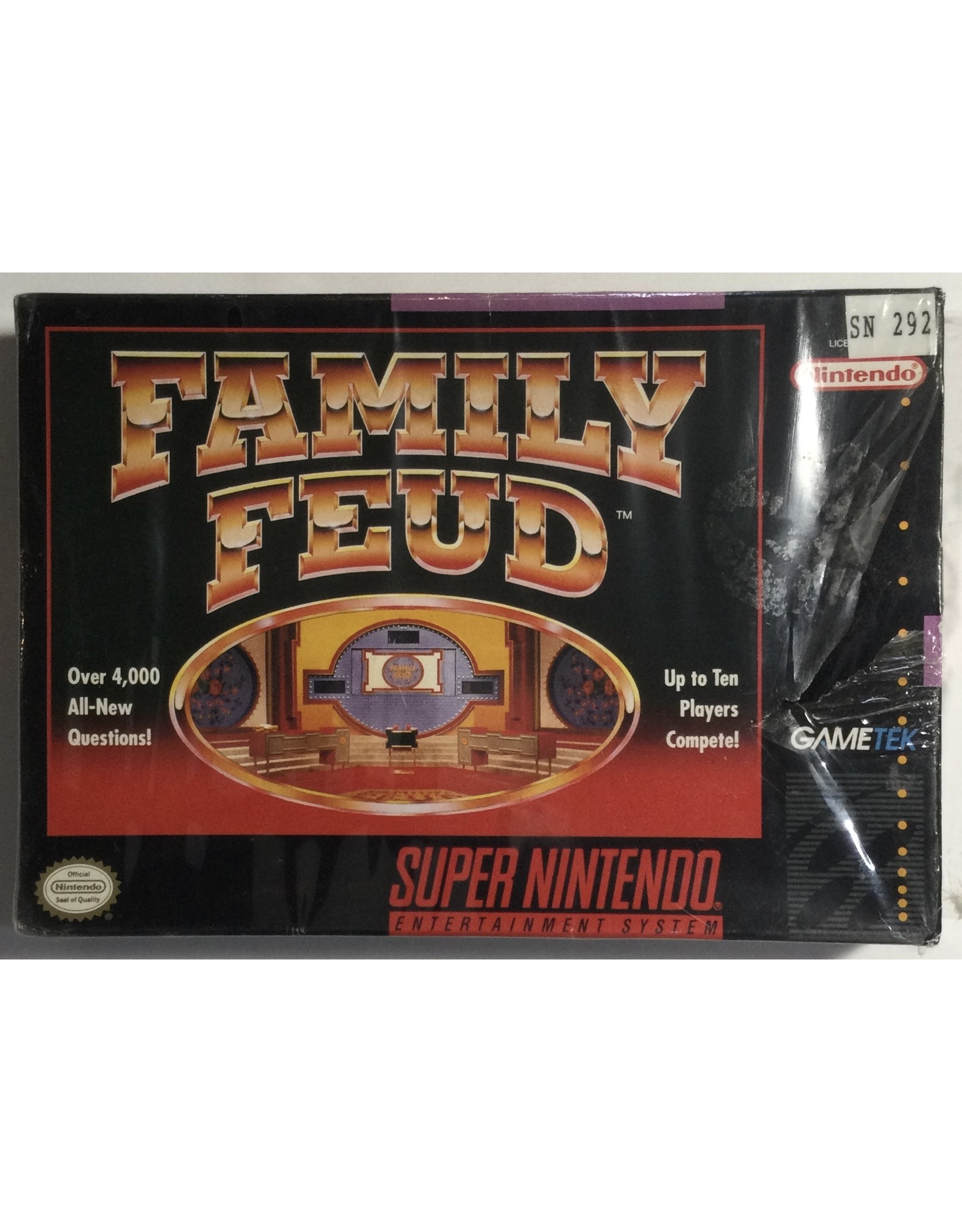 GAMETEK Family Feud for Super Nintendo Entertainment System (SNES)