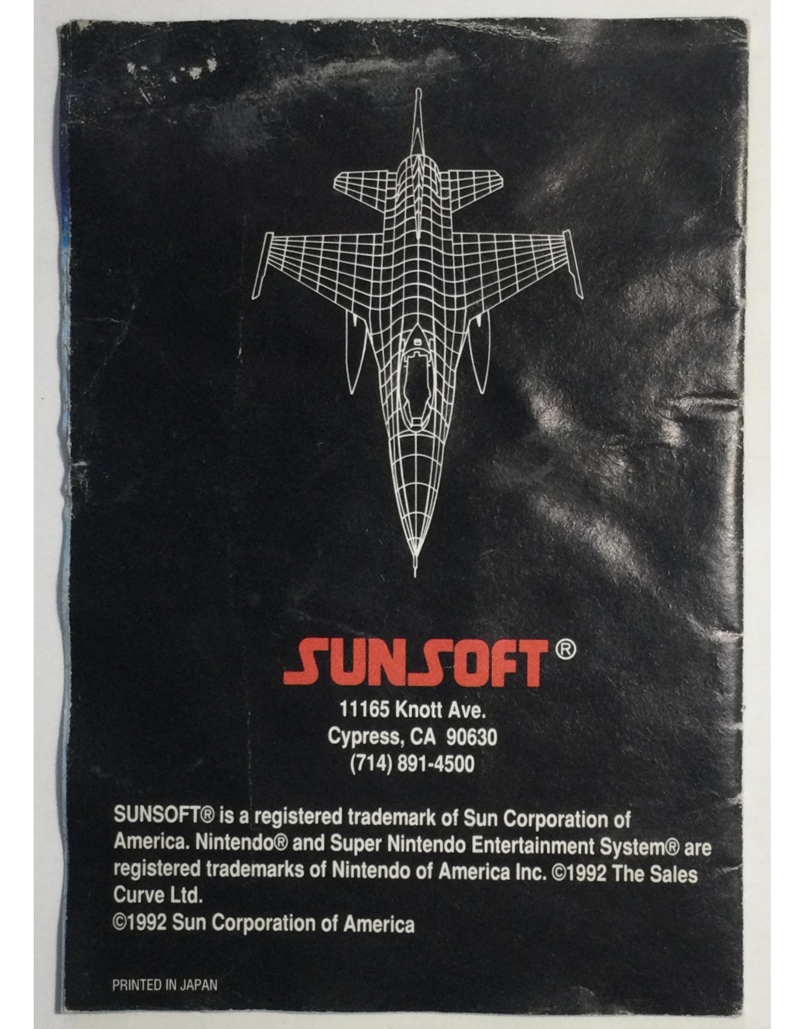 SUNSOFT Fire Power 2000 for Super Nintendo Entertainment System (SNES)