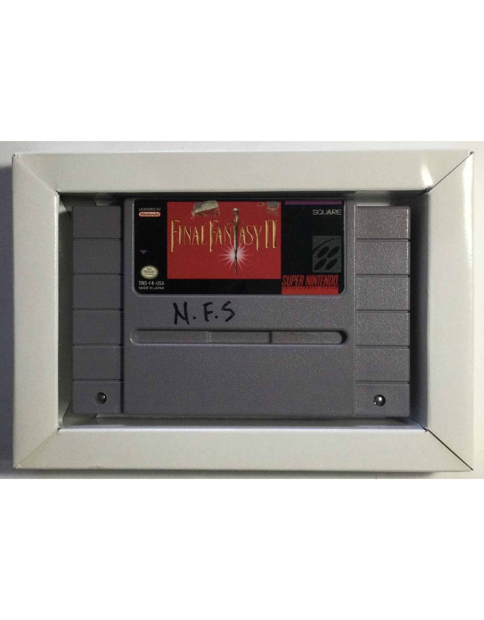 SQUARE Final Fantasy II for Super Nintendo Entertainment System (SNES)