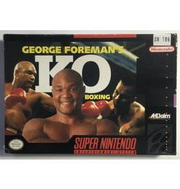 ACCLAIM George Foreman's KO Boxing for Super Nintendo Entertainment System (SNES)