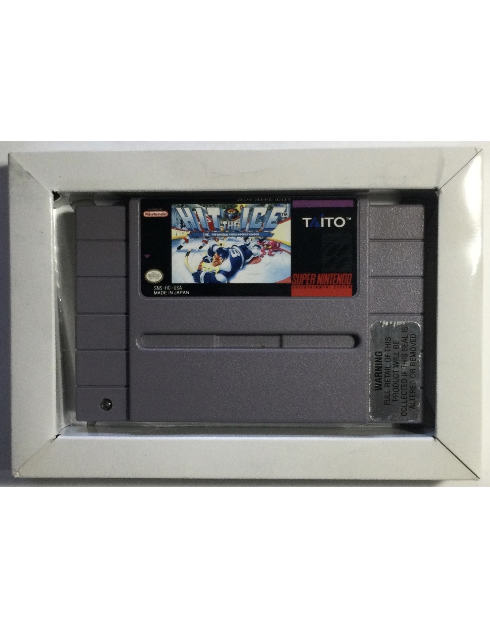 TAITO Hit the Ice for Super Nintendo Entertainment System (SNES)