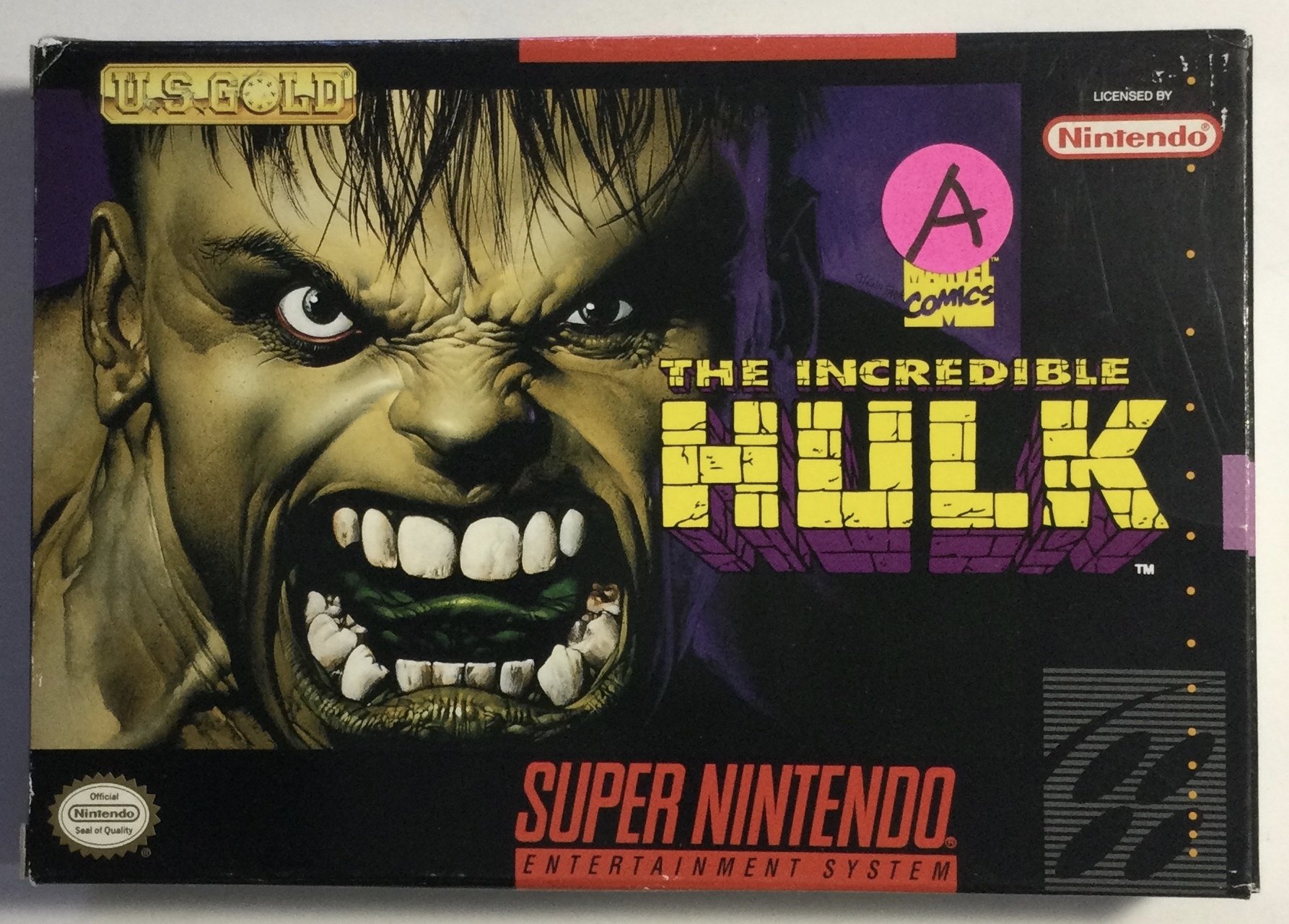 The Incredible Hulk for Super Nintendo Entertainment System (SNES)