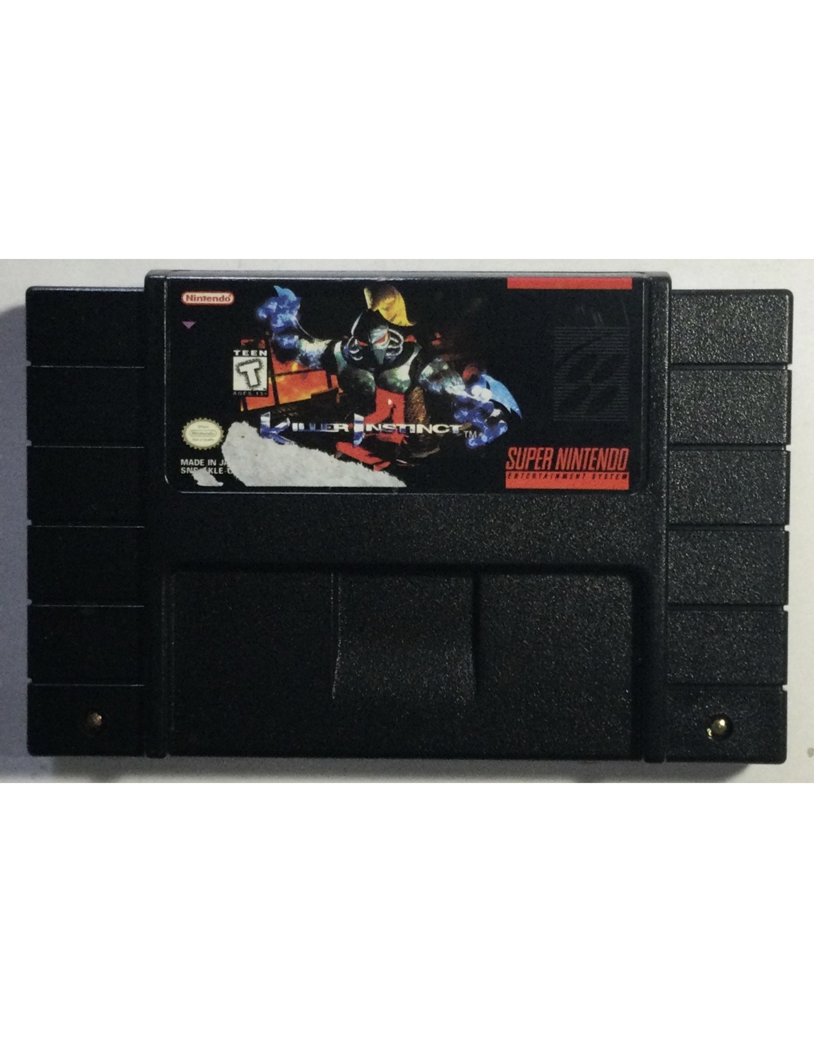 Nintendo Killer Instinct for Super Nintendo Entertainment System (SNES)