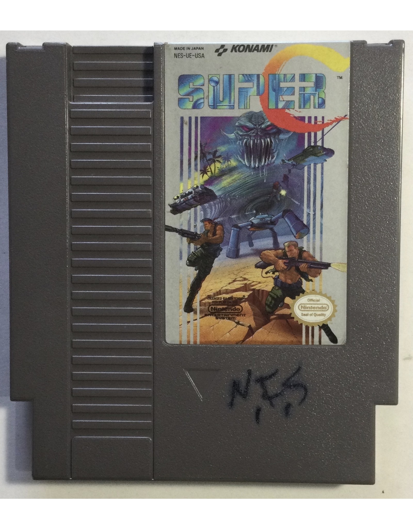 KONAMI Super Contra for Nintendo Entertainment System (NES)