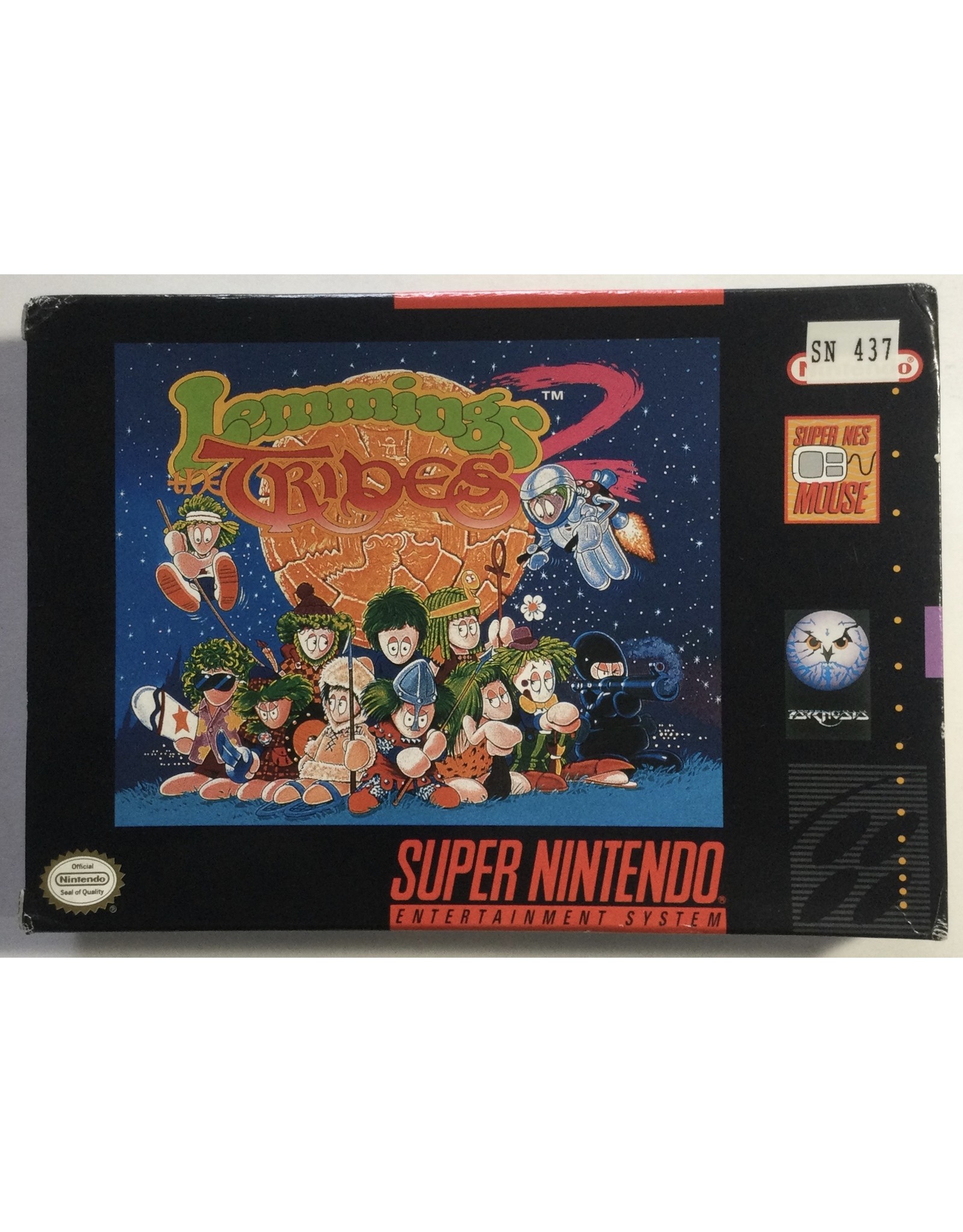 Nintendo Lemmings Tribes 2 for Super Nintendo Entertainment System (SNES) - CIB