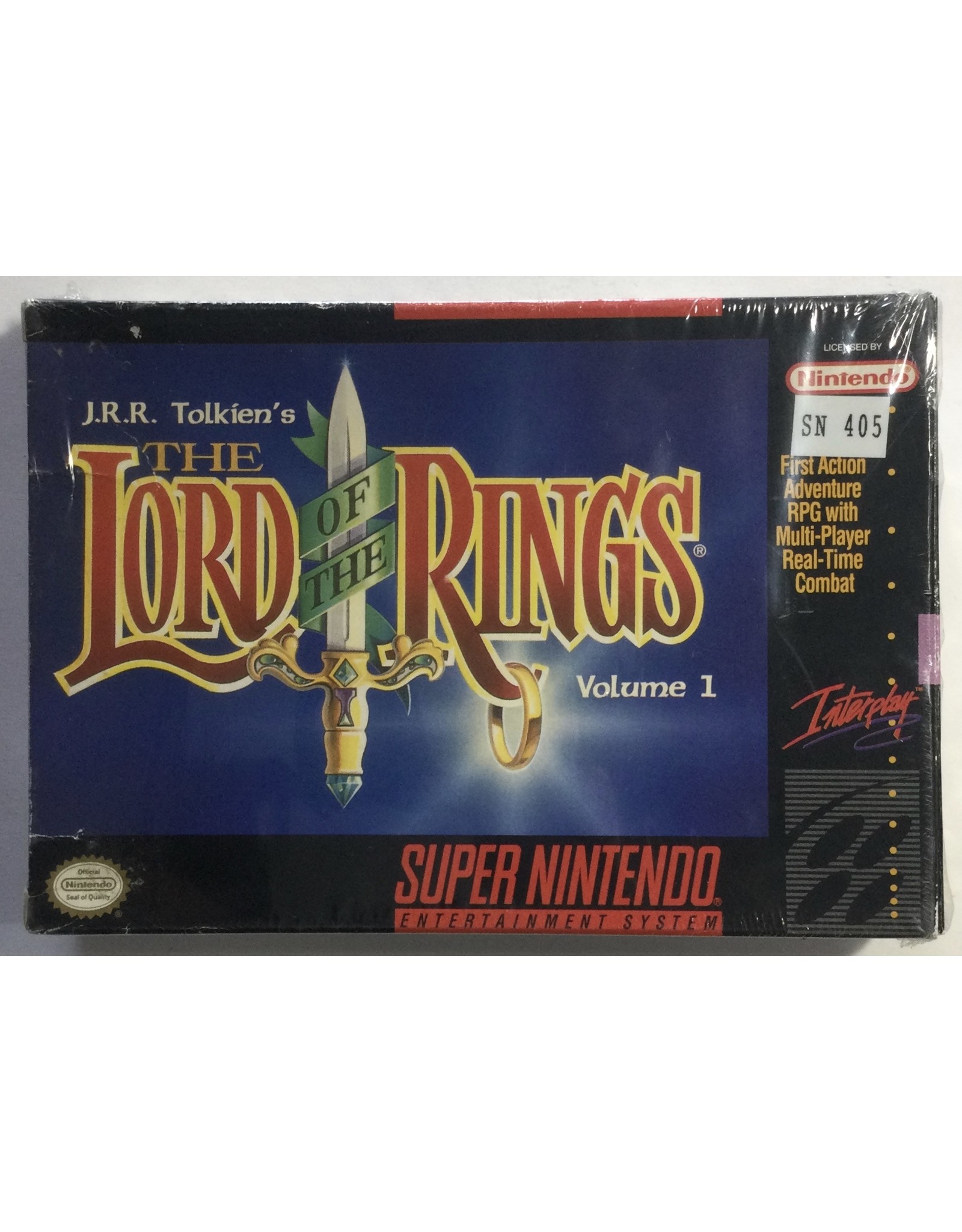 INTERPLAY The Lord of the Rings Vol. 1 for Super Nintendo Entertainment System (SNES)