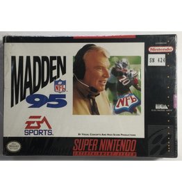 EA SPORTS Madden NFL '95 for Super Nintendo Entertainment System (SNES) - CIB