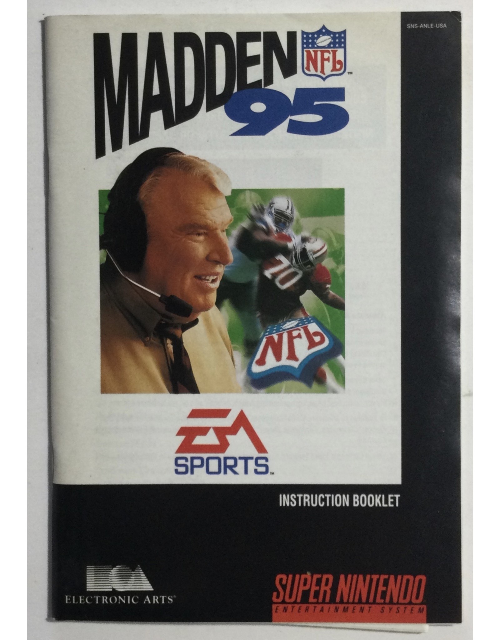 Madden NFL '95 Super Nintendo (Box) - Jeux Video Hobby Games Canada