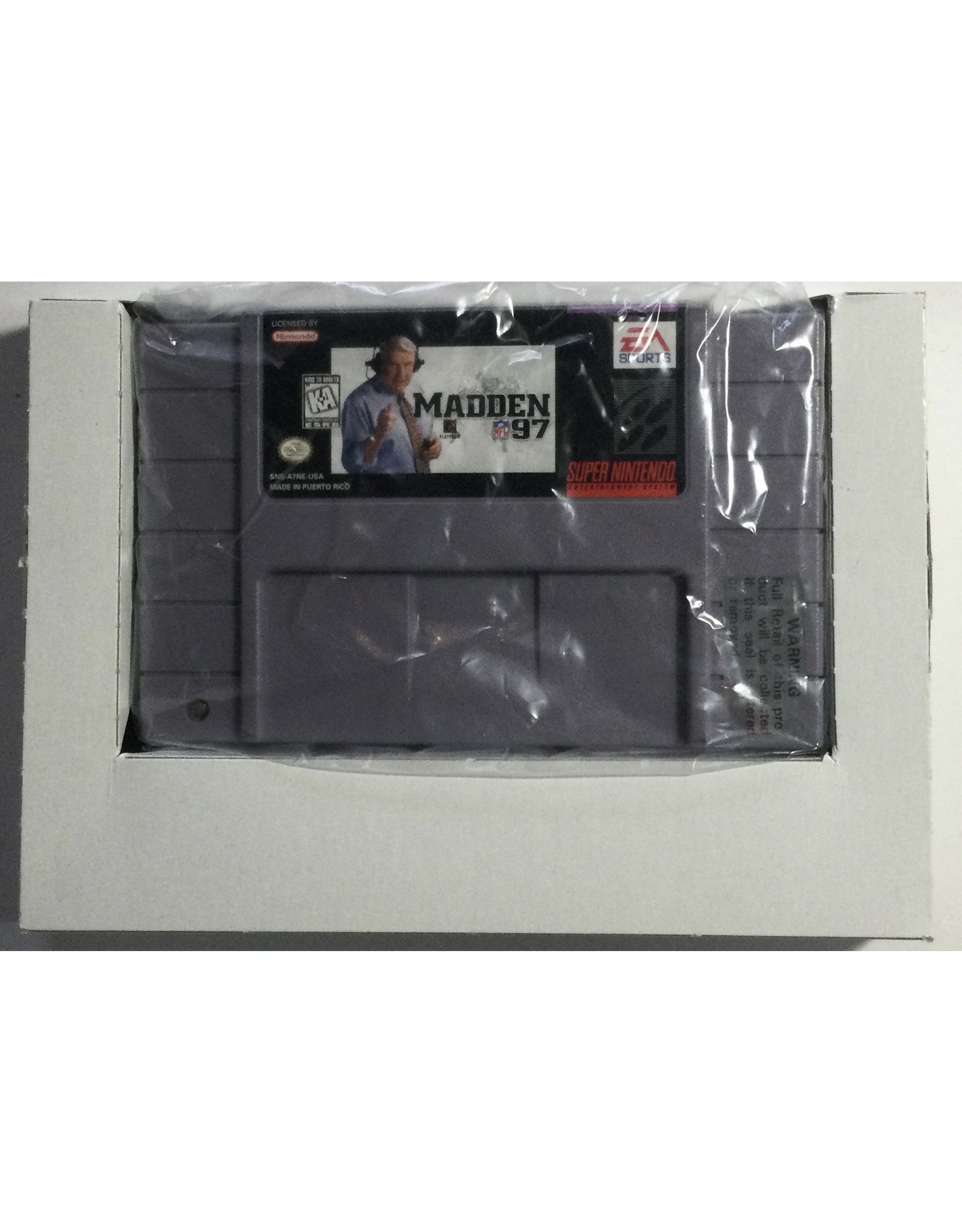 EA SPORTS Madden NFL '97 for Super Nintendo Entertainment System (SNES) - CIB