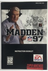 EA SPORTS Madden NFL '97 for Super Nintendo Entertainment System (SNES) -  CIB