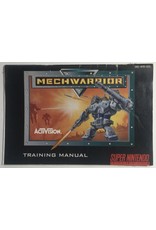 ACTIVISION Mech Warrior for Super Nintendo Entertainment System (SNES) - CIB