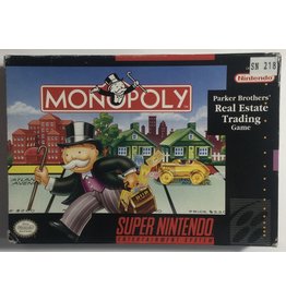 PARKER BROTHERS Monopoly for Super Nintendo Entertainment System (SNES)