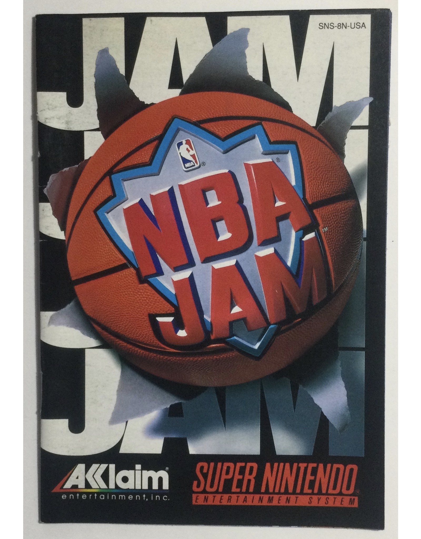 ACCLAIM NBA Jam for Super Nintendo Entertainment System (SNES) - CIB