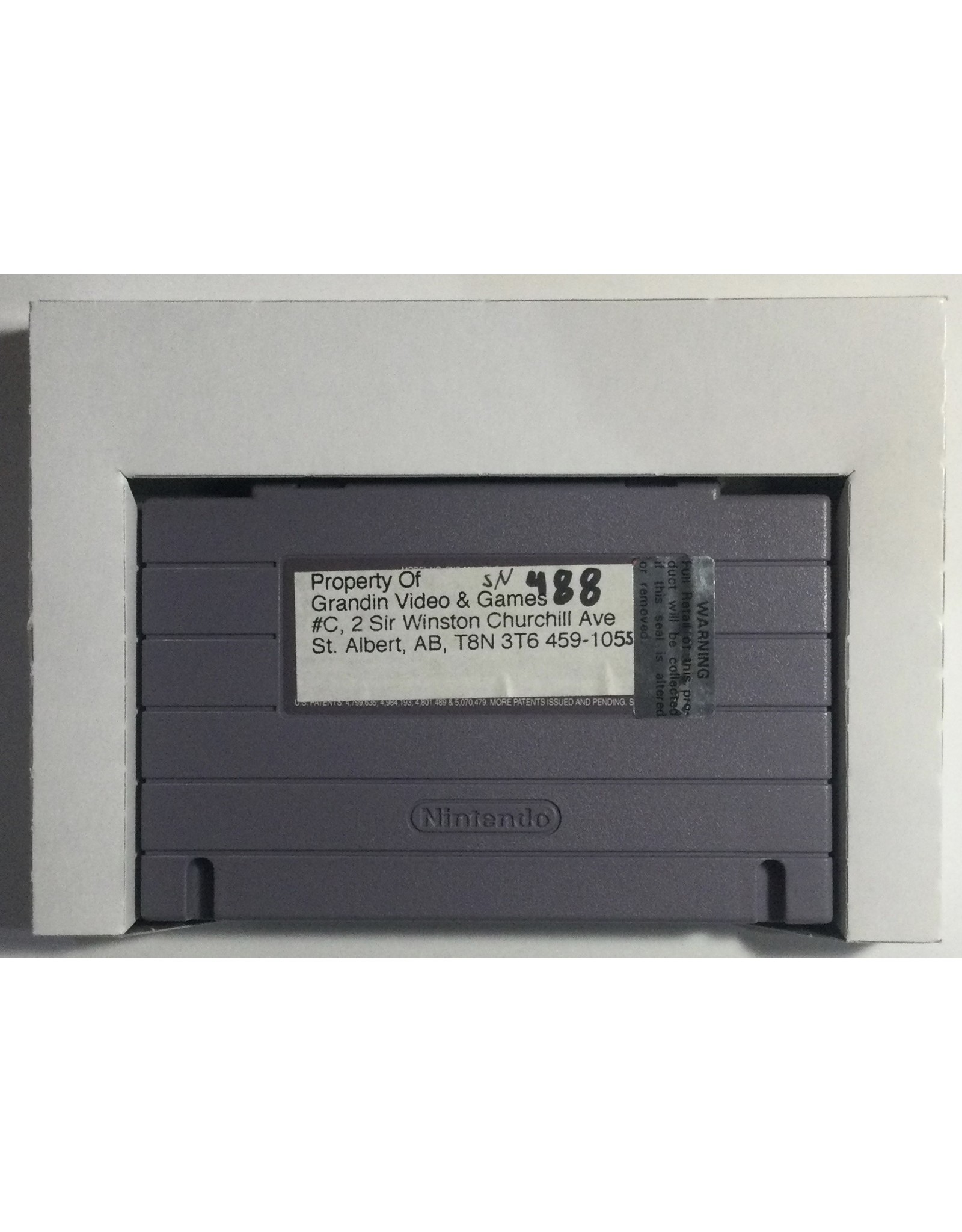 ACCLAIM NFL Quarterback Club '96 for Super Nintendo Entertainment System (SNES)