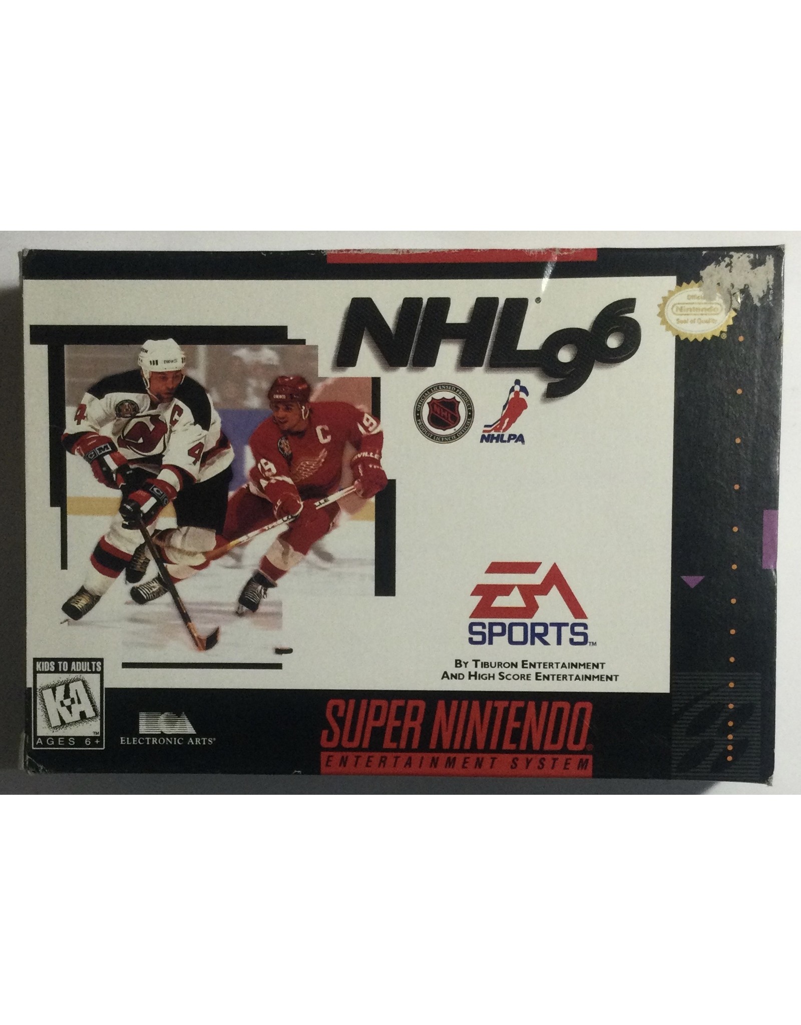 EA SPORTS NHL '96 for Super Nintendo Entertainment System (SNES) - CIB