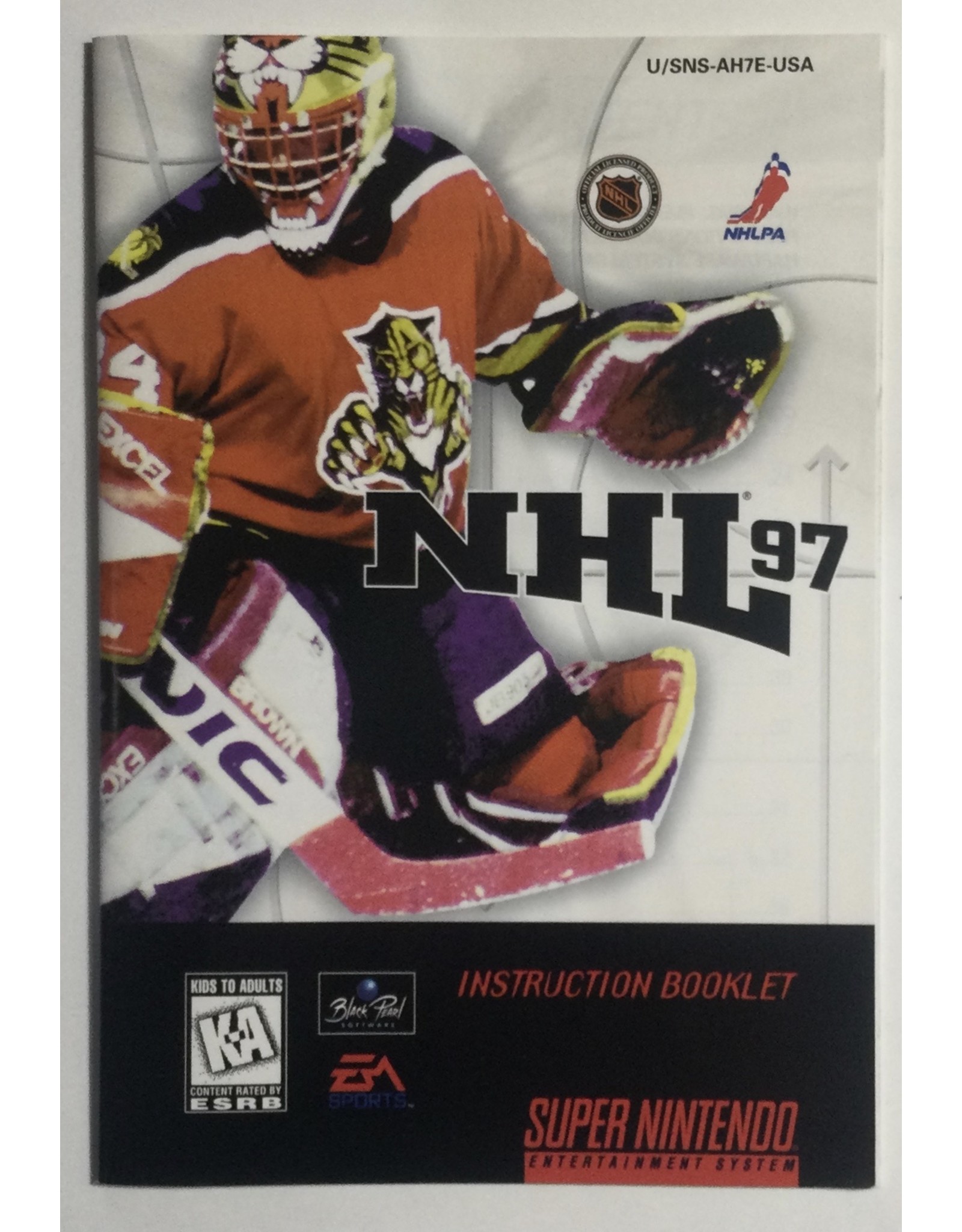 EA SPORTS NHL '97 for Super Nintendo Entertainment System (SNES) - CIB