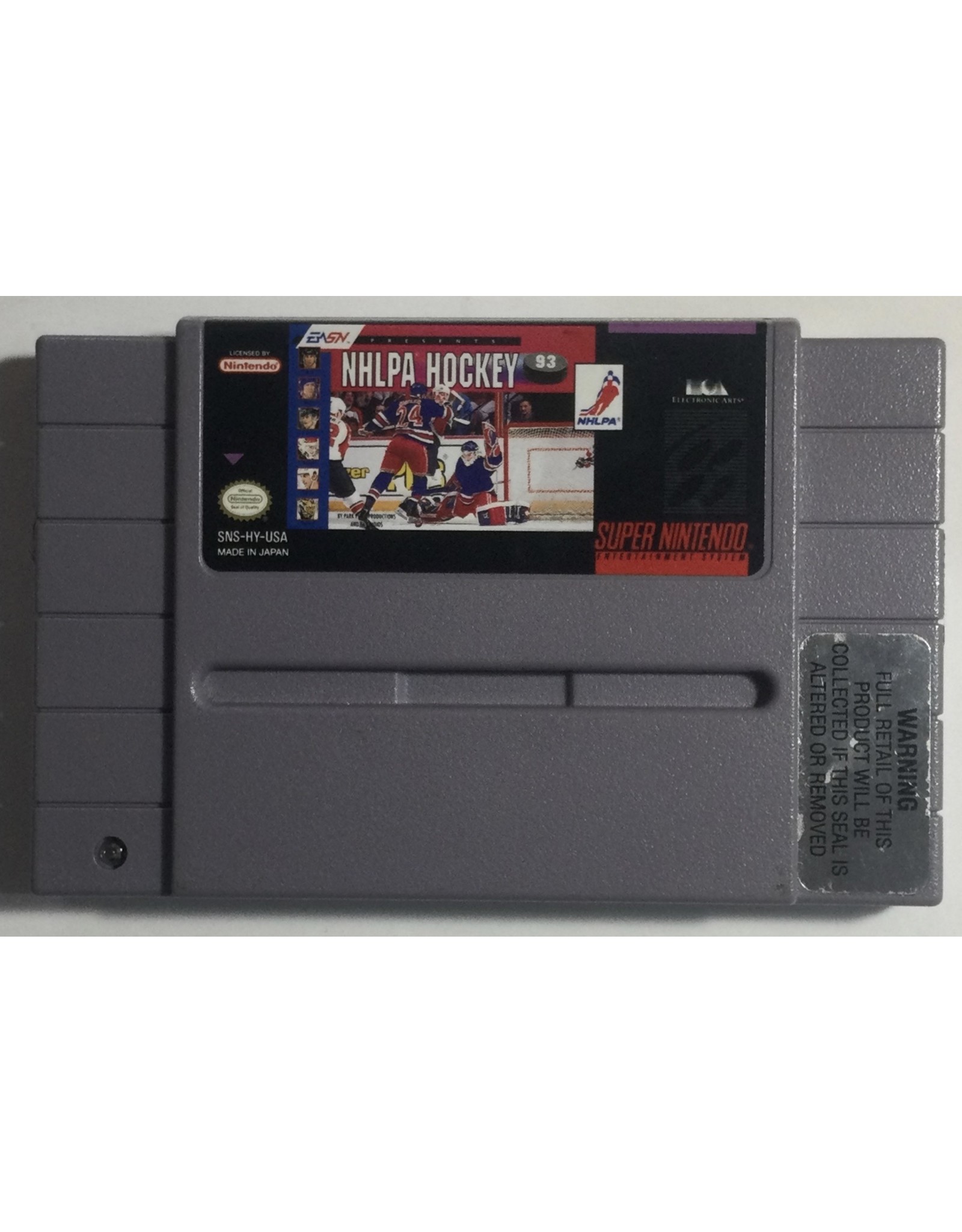 EASN NHLPA Hockey for Super Nintendo Entertainment System (SNES)