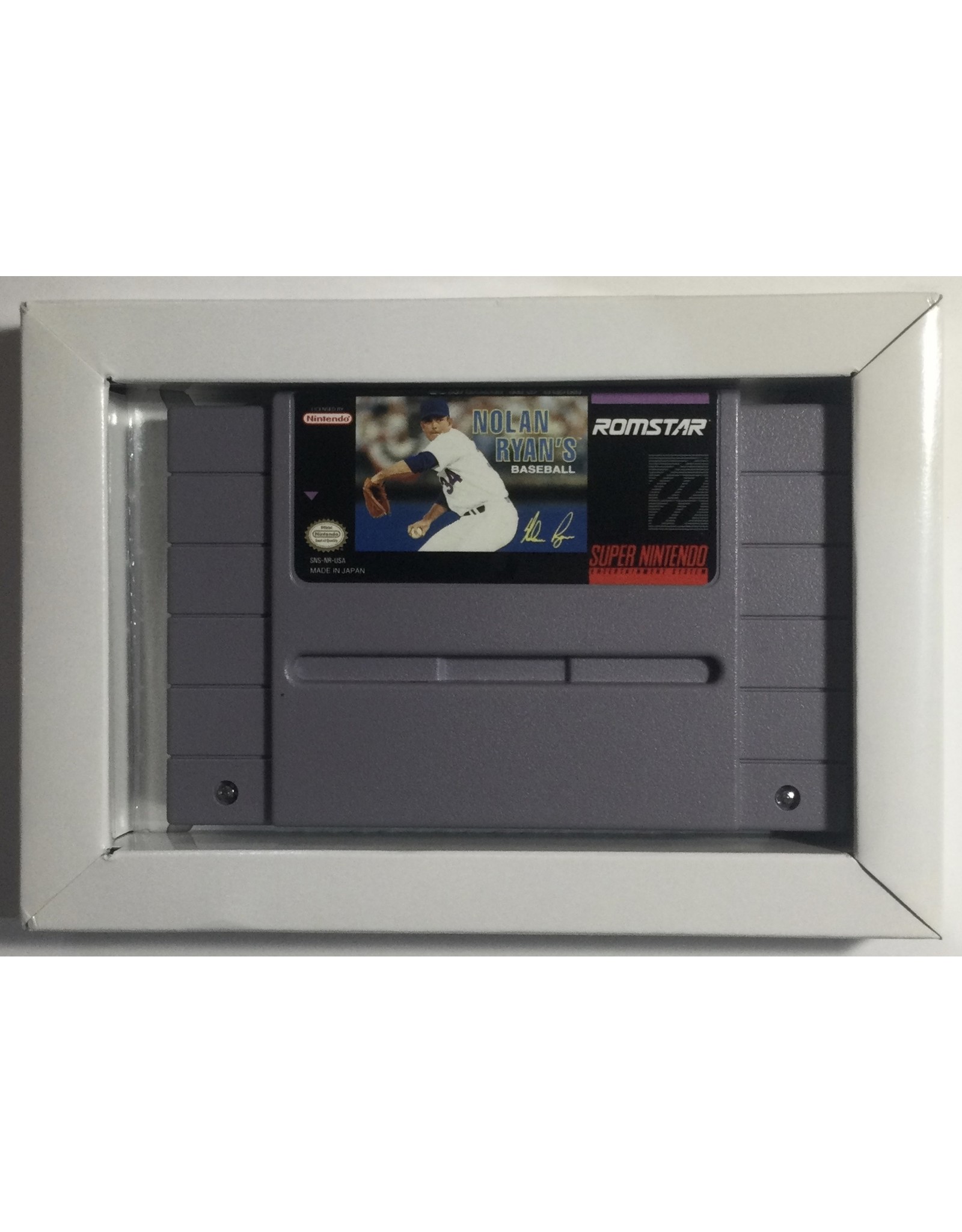 ROMSTAR Nolan Ryan's Baseball for Super Nintendo Entertainment System (SNES) - CIB
