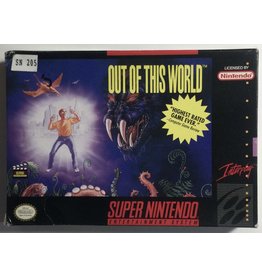 INTERPLAY Out of this World for Super Nintendo Entertainment System (SNES)