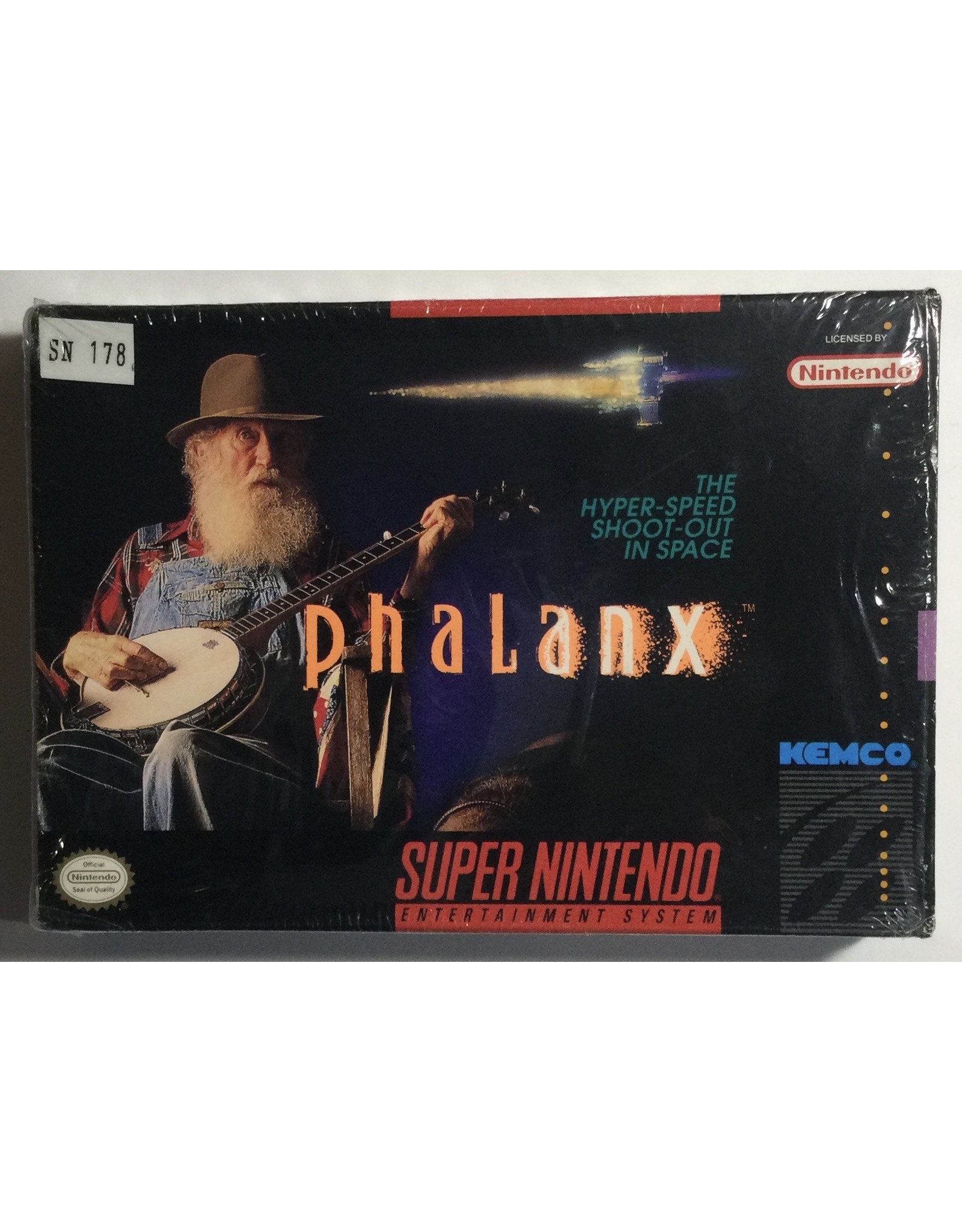 KEMCO SEIKA Phalanx for Super Nintendo Entertainment System (SNES) - CIB