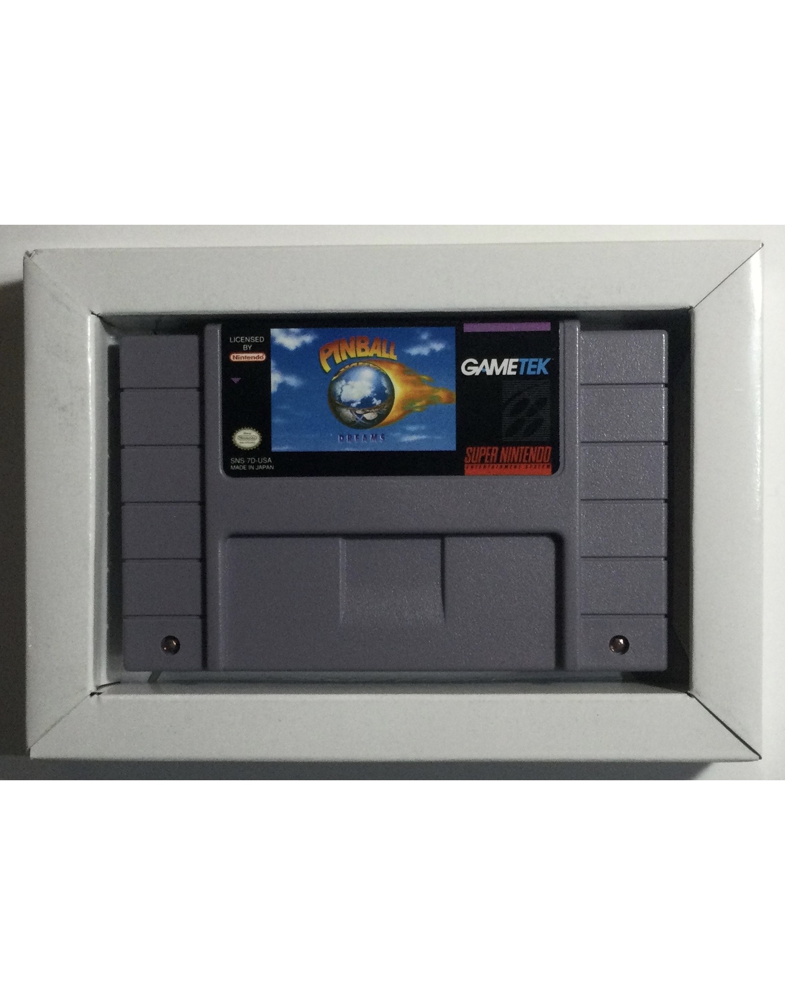 GAMETEK Pinball Dreams for Super Nintendo Entertainment System (SNES) - CIB