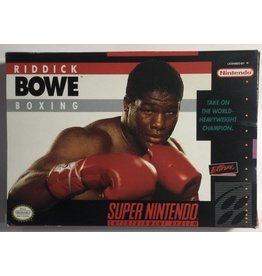 EXTREME ENTERTAINMENT GROUP Riddick Bowe Boxing for Super Nintendo Entertainment System (SNES) - CIB